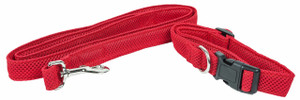 Pet Life Aero Mesh Dual Sided Breathable Dog Leash-Collar