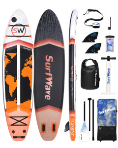 Inflatable Stand Up Paddle Board 11'x34"x6" - Universal Travel Board Inflatable Stand Up Paddle Board 11'x34"x6" - Universal Travel Board