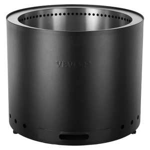 VEVOR Smokeless Fire Pit Stove Bonfire 19.3 in Dia Wood Burning Stainless Steel(D0102HAJFQ8.)