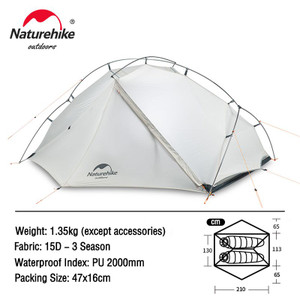 Naturehike Tent VIK Ultralight Single Tent Waterproof Camping Tent Outdoor Hiking Tent 1 People 2 People Travel Cycling Tent(D0102HQMFK7.) Naturehike Tent VIK Ultralight Single Tent Waterproof Camping Tent Outdoor Hiking Tent 1 People 2 People Travel Cycling Tent(D0102HQMFK7.)