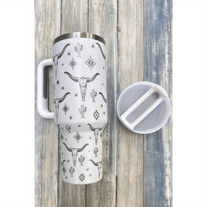 LONGHORN STAINLESS STEEL TUMBLERS CUP 40oz(D0102XF5G1V.) LONGHORN STAINLESS STEEL TUMBLERS CUP 40oz(D0102XF5G1V.)