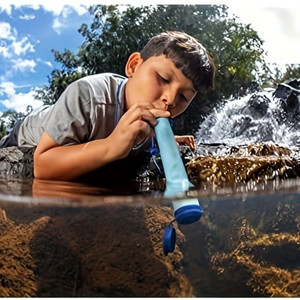 Personal Water Filter for Hiking, RV Camping, Travel, and Emergency Preparedness(D01027X3FIT.) Personal Water Filter for Hiking, RV Camping, Travel, and Emergency Preparedness(D01027X3FIT.)