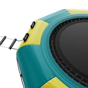 VEVOR Inflatable Water Bouncer, 10ft Recreational Water Trampoline, Portable Bounce Swim Platform with 3-Step Ladder & Electric Air Pump, Kids Adults Floating Rebounder for Pool, Lake, Water Sports(D0102HQ4647.) VEVOR Inflatable Water Bouncer, 10ft Recreational Water Trampoline, Portable Bounce Swim Platform with 3-Step Ladder & Electric Air Pump, Kids Adults Floating Rebounder for Pool, Lake, Water Sports(D0102HQ4647.)