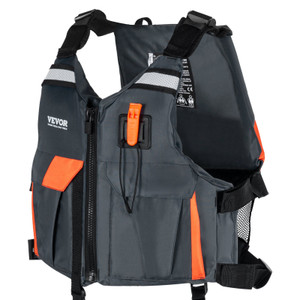 VEVOR Watersports Life Vest PFD 96N Buoyancy Life Jacket for Men & Women L(D0102HQ435Y.) VEVOR Watersports Life Vest PFD 96N Buoyancy Life Jacket for Men & Women L(D0102HQ435Y.)
