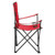 Portable Red Camp Chair: Durable, Stable, Easy to Clean