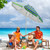 Portable Beach Umbrella with Tilt Mechanism & UPF50+ Protection