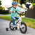Adjustable Kids Bike with Dual Brakes and Training Wheels - Ages 3-5