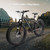 Ecarpat 26" Fat Tire Mountain Bike - 21-Speed Disc Brakes, Carbon Steel Frame, Wide Tires