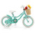 14" Kid's Bike with Adjustable Seat, Training Wheels, Dual Brake System & Front Basket