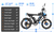 Powerful Dual Motor E-bike with 2000W, 52V Battery, and 40Ah Capacity