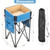 Portable Folding Camping Tables with Large Storage Sink - Ideal for Picnics & Outdoor Activities