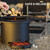Outsunny Smokeless Fire Pit & BBQ Grill - Portable Wood Burning Bonfire Stove.