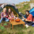 Portable Fir Wood Camping Table for 4 - Roll-Up Top, Sturdy Legs, Carrying Bag Portable Fir Wood Camping Table for 4 - Roll-Up Top, Sturdy Legs, Carrying Bag
