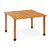 Portable Fir Wood Camping Table for 4 - Roll-Up Top, Sturdy Legs, Carrying Bag Portable Fir Wood Camping Table for 4 - Roll-Up Top, Sturdy Legs, Carrying Bag