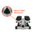 Get Fit at Home with Aerobic Step Climber - Includes Digital Training Computer and Resistance Bands