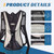 2 Pack Hydration Backpack with 2L Water Bladder for Outdoor Activities