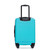 Lightweight 20" Carry-On Spinner Luggage in Turquoise - Durable ABS Material, Adjustable Pull Rod