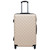 Gold ABS Hardcase Trolley Set - 3pcs, Lightweight & Secure