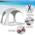 11x11 Patio Sun Shelter Canopy Tent with UPF 50+ Protection