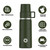 Healter 850ml Travel Vacuum Flask - Keeps Drinks Hot for 24 Hours