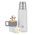 Healter 850ml Vacuum Flask: Keeps Drinks Hot for 24 Hours, BPA-Free Stainless Steel, Leak-Proof Design
