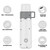 Healter 850ml Vacuum Flask: Keeps Drinks Hot for 24 Hours, BPA-Free Stainless Steel, Leak-Proof Design
