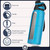 Leakproof Stainless Steel Water Bottle for Fitness & Outdoor Sports - 20oz Capacity