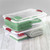 Festive Red 32 Qt. Storage Box Set - Ideal Holiday Organization