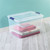 66 Quart Latch Box Set of 6 - Stadium Blue Storage Solution