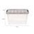 32 Quart Stack & Pull Storage Box Set - Organize Easily with Built-in Handle and Transparent Design
