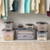32 Quart Stack & Pull Storage Box Set - Organize Easily with Built-in Handle and Transparent Design