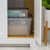 32 Quart Stack & Pull Storage Box Set - Organize Easily with Built-in Handle and Transparent Design