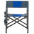 1-Piece Lightweight Oversized Outdoor Chair with Storage Pockets for Camping, Picnics, and Fishing - Blue/Grey 1-Piece Lightweight Oversized Outdoor Chair with Storage Pockets for Camping, Picnics, and Fishing - Blue/Grey