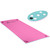 Soozier Lily Pad Floating Mat: 3-Layer Water Mat with Cup Holder Table