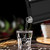 Healter Men's Stainless Steel Hip Flask - One-Hand Operation, Leakproof Lid, Perfect Gift for Outdoor Activities