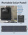 Portable 200W Solar Panel Kit with Adjustable Kickstand and IP67 Waterproof