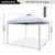 10x10ft Pop Up Canopy Tent - UV Protection, Ventilated Roof, Wheeled Bag 10x10ft Pop Up Canopy Tent - UV Protection, Ventilated Roof, Wheeled Bag