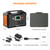 200W Portable Power Station with 60W Solar Panel - MultiProtect, Multiple Charging Outputs, High Performance