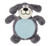 Cozy Play Plush 2 Matching Squeaking Chew Dog Toys - Eco-Friendly, Machine Washable