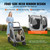 VEVOR Pet Stroller: 160lbs Capacity, Adjustable Height, Breathable Mesh Windows VEVOR Pet Stroller: 160lbs Capacity, Adjustable Height, Breathable Mesh Windows