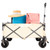 Heavy Duty Folding Beach Wagon with Big Wheels and Adjustable Handle for Shopping, Camping, and Outdoor Heavy Duty Folding Beach Wagon with Big Wheels and Adjustable Handle for Shopping, Camping, and Outdoor