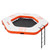VEVOR Inflatable Floating Dock - Portable, Non-Slip, Secure & Fun