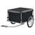 Bike Trailer Black and Gray 143.3 lb(D0102HHP2E2.)