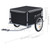 Bike Trailer Black and Gray 143.3 lb(D0102HHP2E2.)