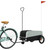 Bike Trailer Black and Gray 66.1 lb Iron(D0102HR8A66.)