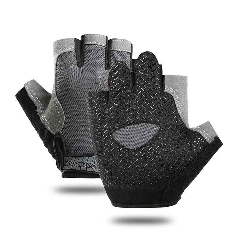 Breathable Non-slip Half Finger Cycling Gloves - Professional Hand Protection
