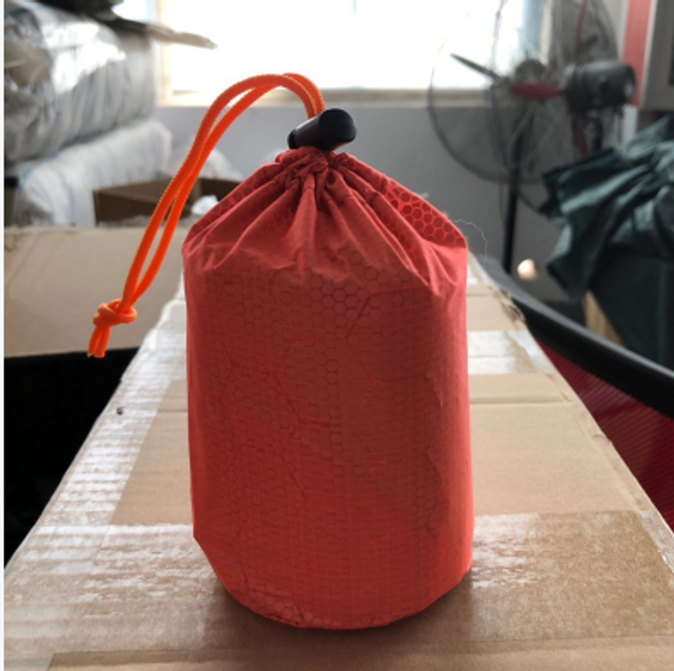 Emergency Tent Insulation Mat - Reflective, Reusable, Orange