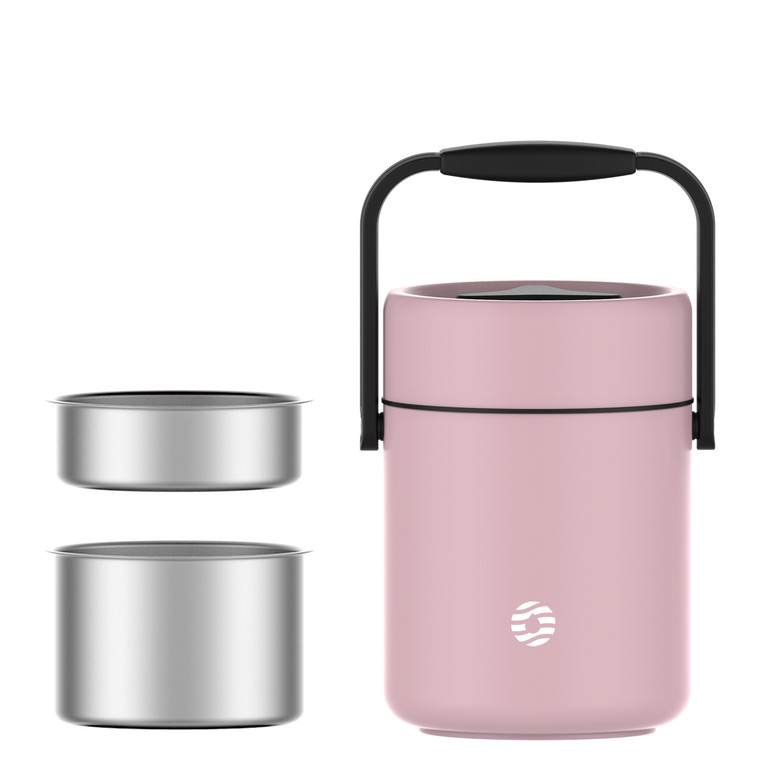 Healter 1.6L Vacuum Insulated Food Flask - Keep Food Hot or Cold for Hours!