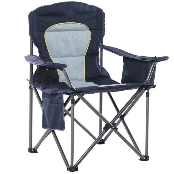 Portable Oversized Camping Chair with Cup Holders - 450 lbs Capacity