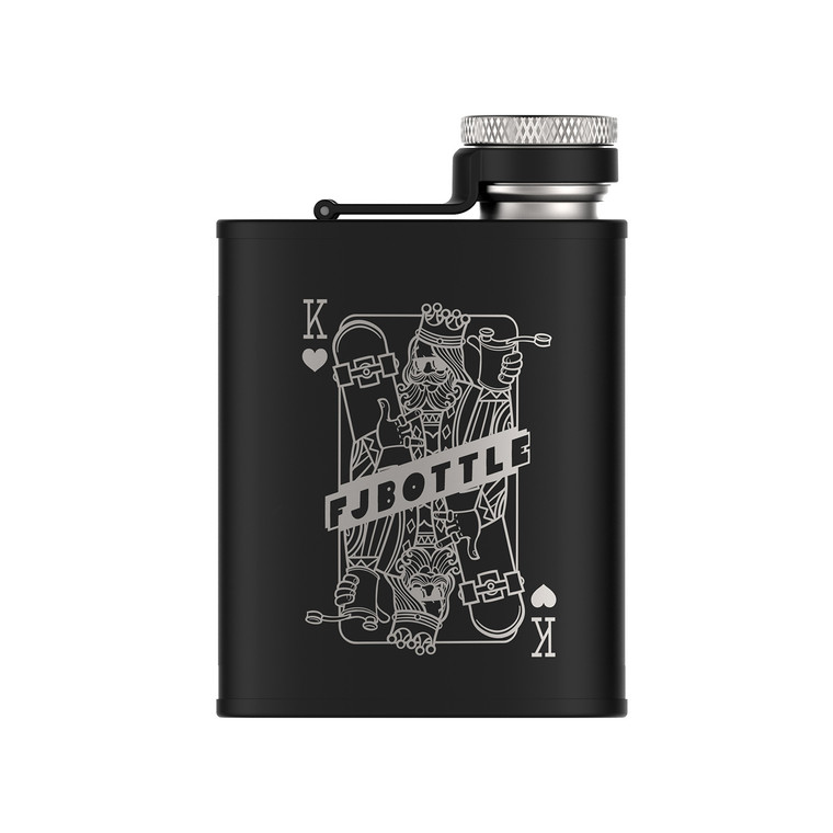Healter Men's Hip Flask: Portable Stainless Steel Whiskey Flask for Outdoor Activities